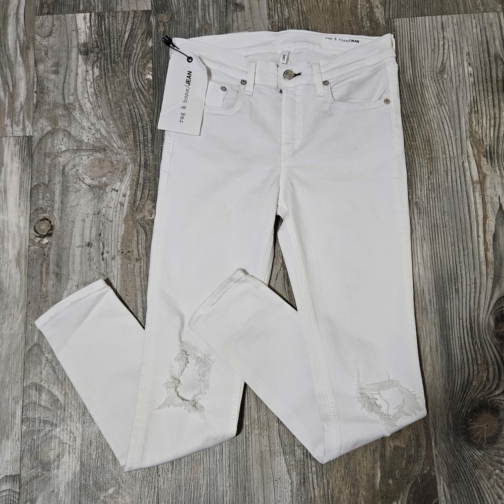 NWT Rag and Bone capri distressed jeans size 28 see description